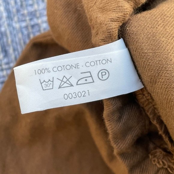 Gucci Dust Bag Brown Cotton Storage Bag Draw String Made in Italy Authentic - Picture 11 of 11